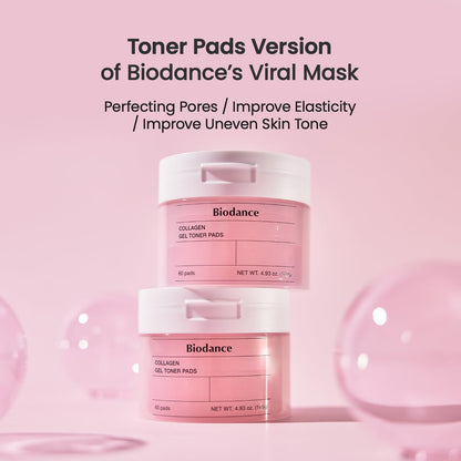 Biodance Collagen Gel Toner Pads by AsiaBeautyMall