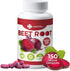 Beet Root Extract Capsules No Gluten, No Sugar, Vegan Capsules, High Concentrated Herbal Beet Root Extract. by FreshDrinkUS - Natural and Premium Herbal Tea