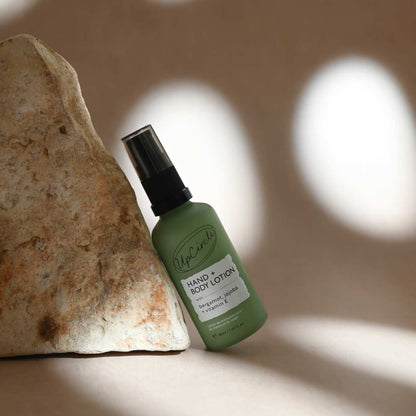 Hand + Body Lotion with Bergamot Water - Travel Size by UpCircle