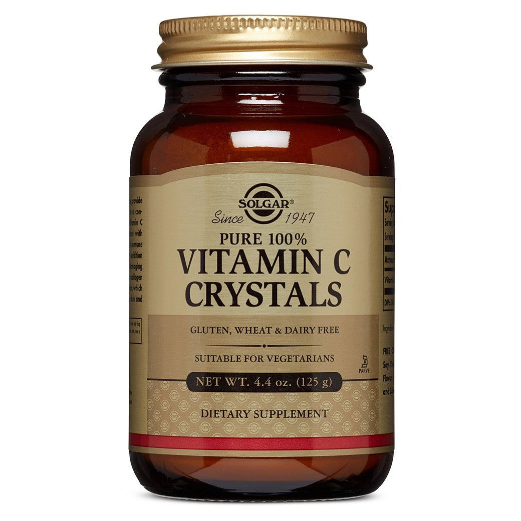 Solgar Vitamin C Crystals, 4.4 Oz by Pasteur Pharmacy