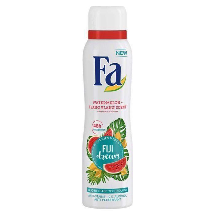 Fa Fiji Dream Antiperspirant Deodorant Spray for Women 150ml by Pasteur Pharmacy