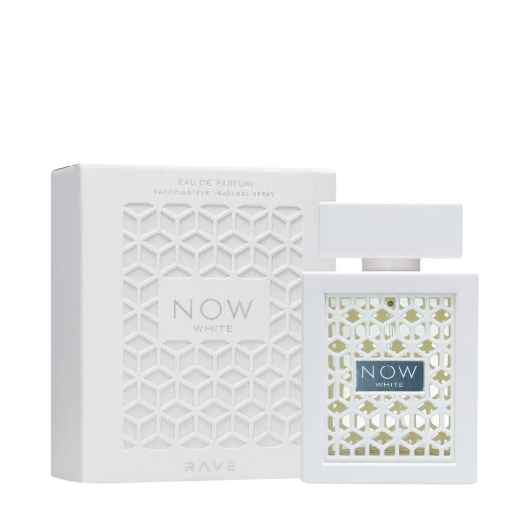 Lattafa Now White Rave Eau de Parfum for Men (3.4oz) by Farmacias Savia