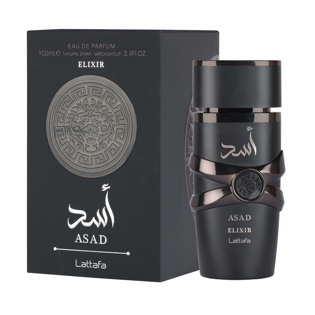 Lattafa Asad Elixir Eau de Parfum for Men (3.4oz) by Farmacias Savia