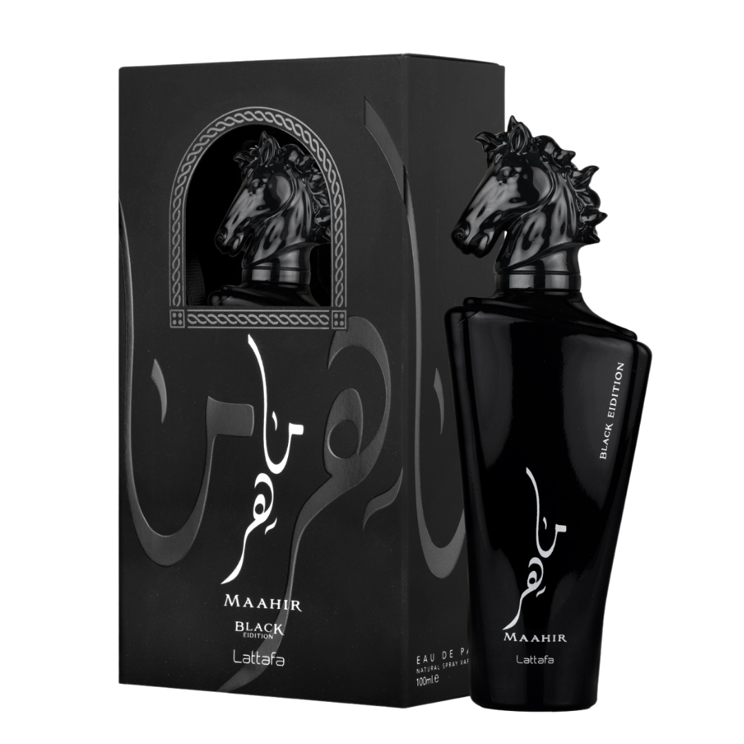 Lattafa Maahir Black Men Eau de Parfum (3.4oz) by Farmacias Savia