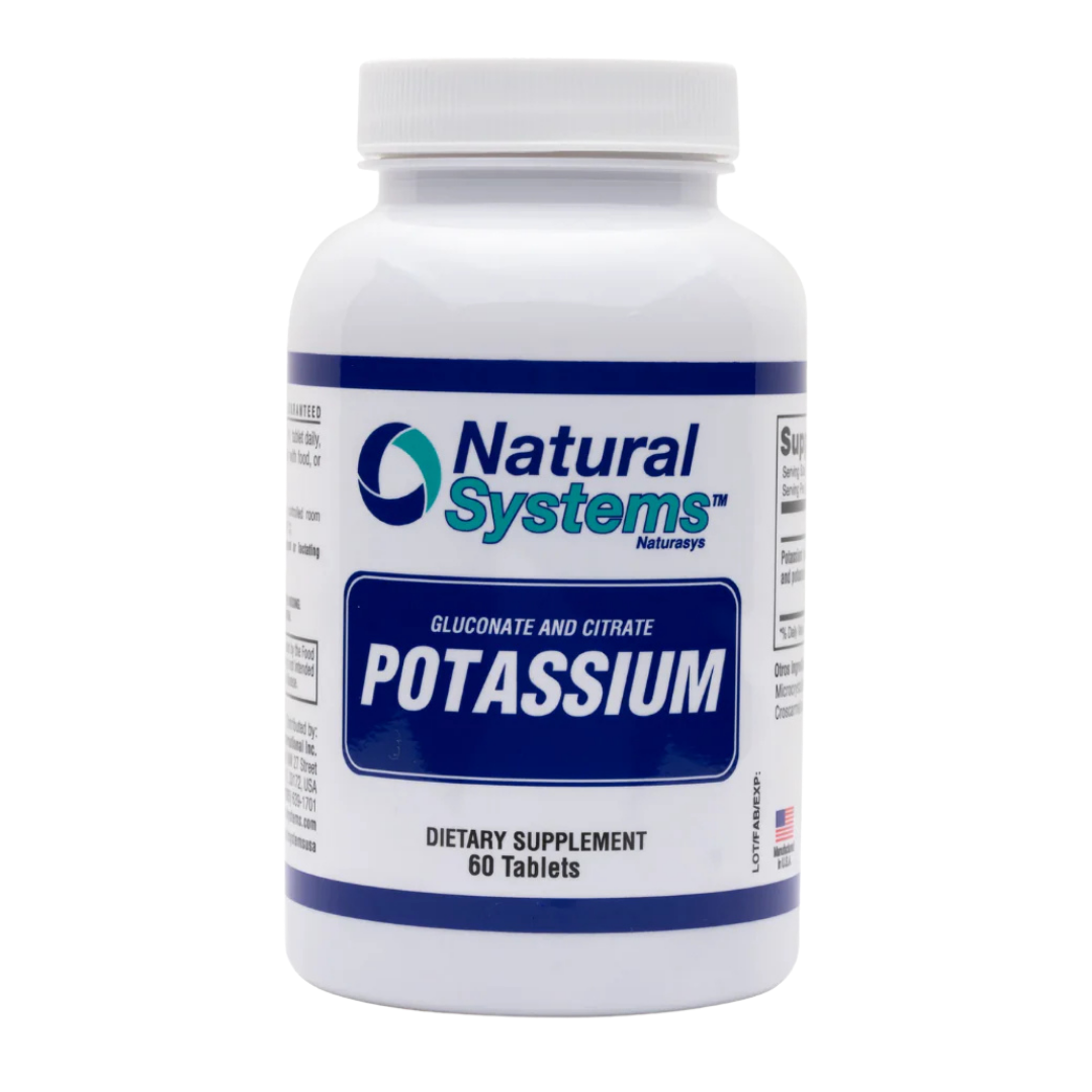 Natural Systems Potassium 60 Tablets by Farmacias Savia