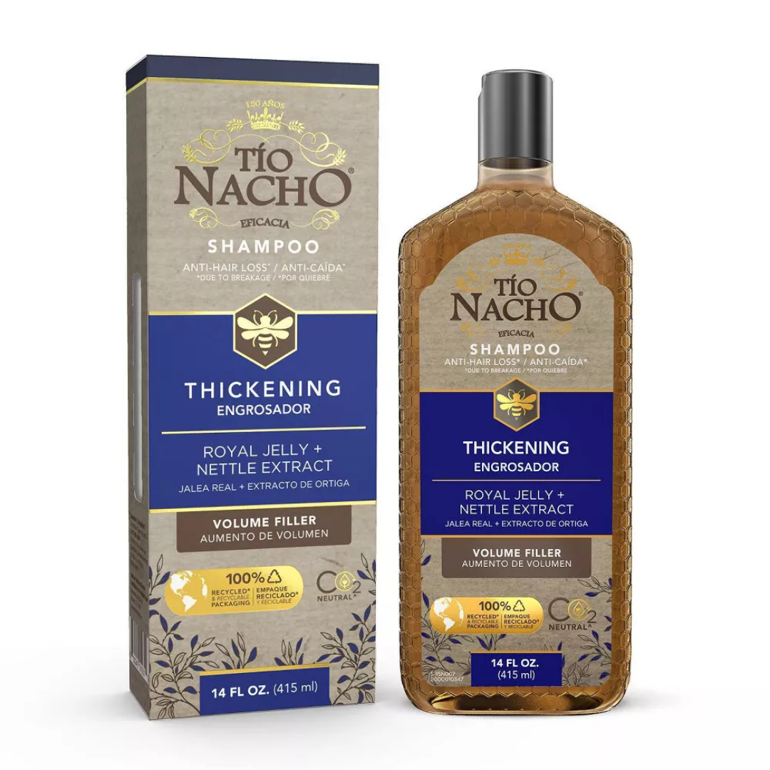 Tío Nacho Thickening Shampoo Royal Jelly + Nettle (14oz) by Farmacias Savia