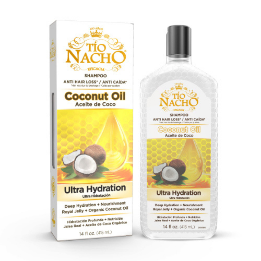 Tio Nacho Coconut Oil Ultra Hydration Shampoo (14oz) by Farmacias Savia