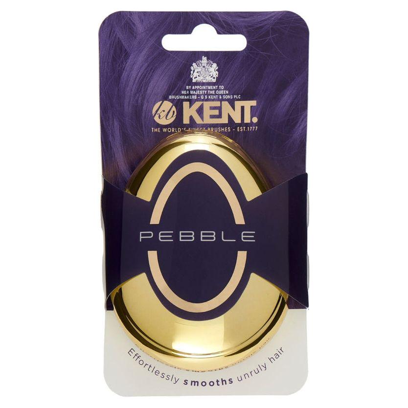 Kent Pebble Gold Shampoo &amp; Scalp Massage Detangler Hair Brush by Pasteur Pharmacy