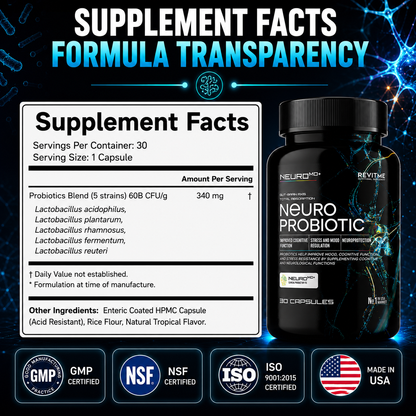 Neuro Probiotic by RevitMe by RevitMe - Supplements Store