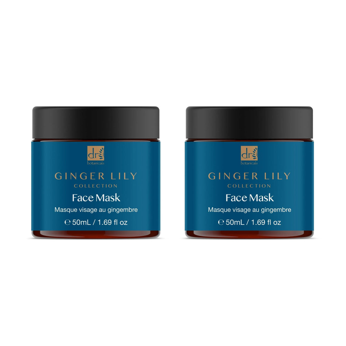 Dr Botanicals Gingerlily Mask 50ml Twin Value Savings Pack by skinChemists US