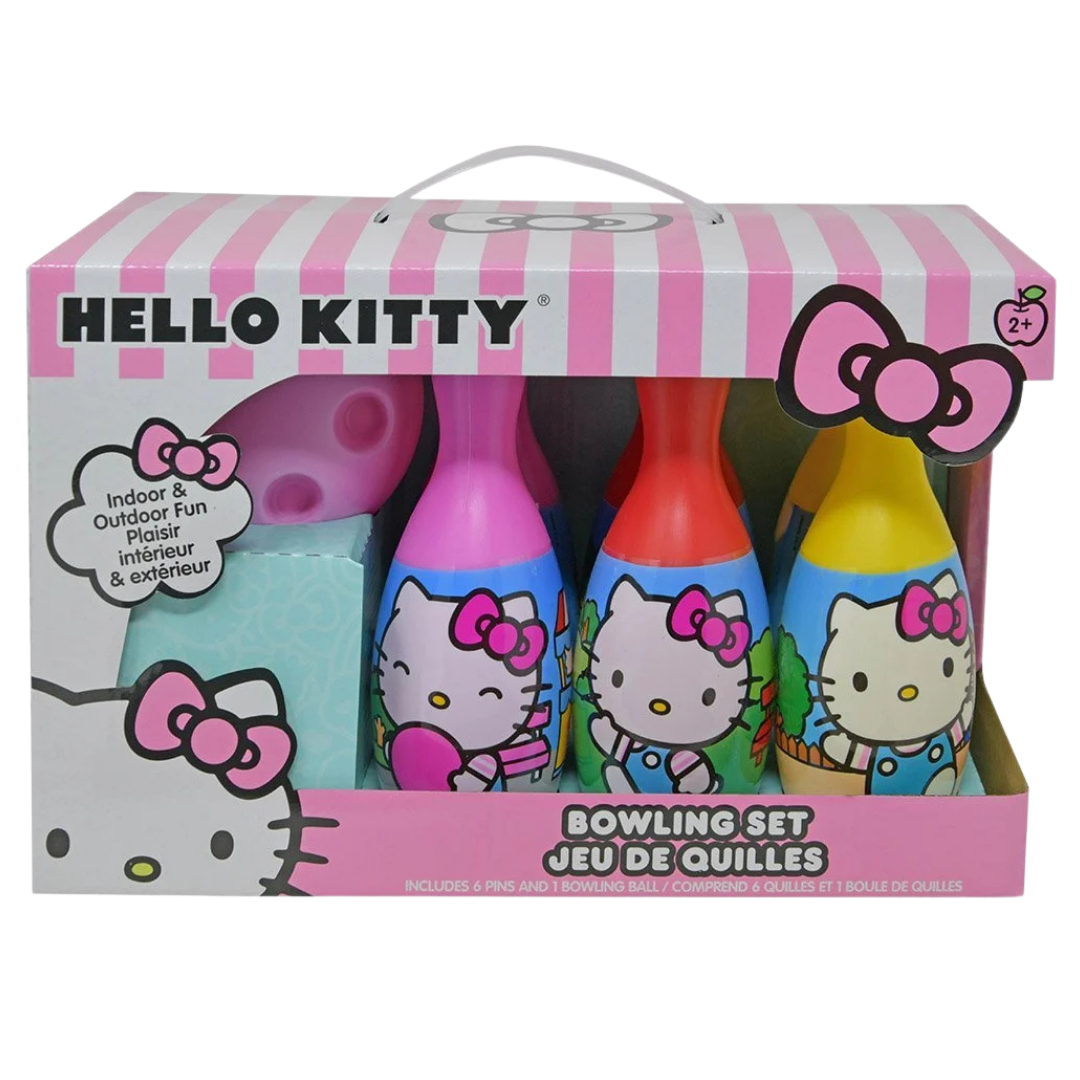 Hello Kitty Kids Bowling Set with 6 Pins &amp; Ball by Farmacias Savia