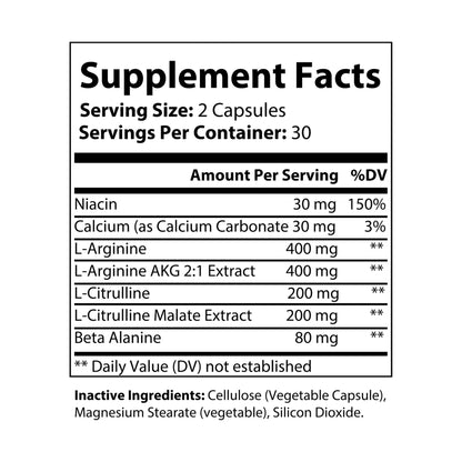 Argist L-Arginine Supplement (60 Capsules) by Spee24, LLC