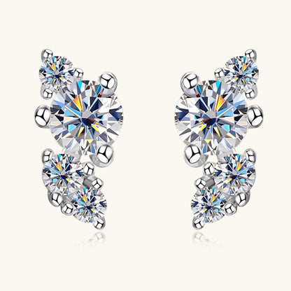 Pure Sterling Silver Sparkala™ Stud Earrings by Sparkala