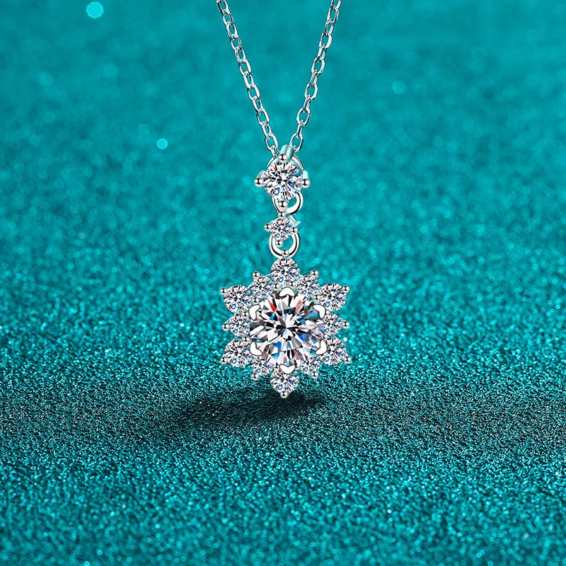 1 Carat Sparkala™ Zircon 925 Sterling Silver Necklace by Sparkala
