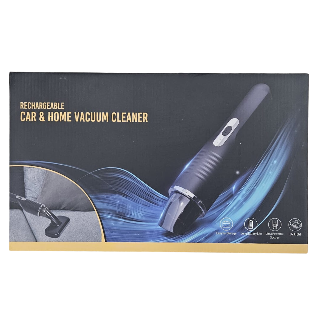 Portable Rechargeable Handheld Vacuum Cleaner for Car &amp; Home by Farmacias Savia