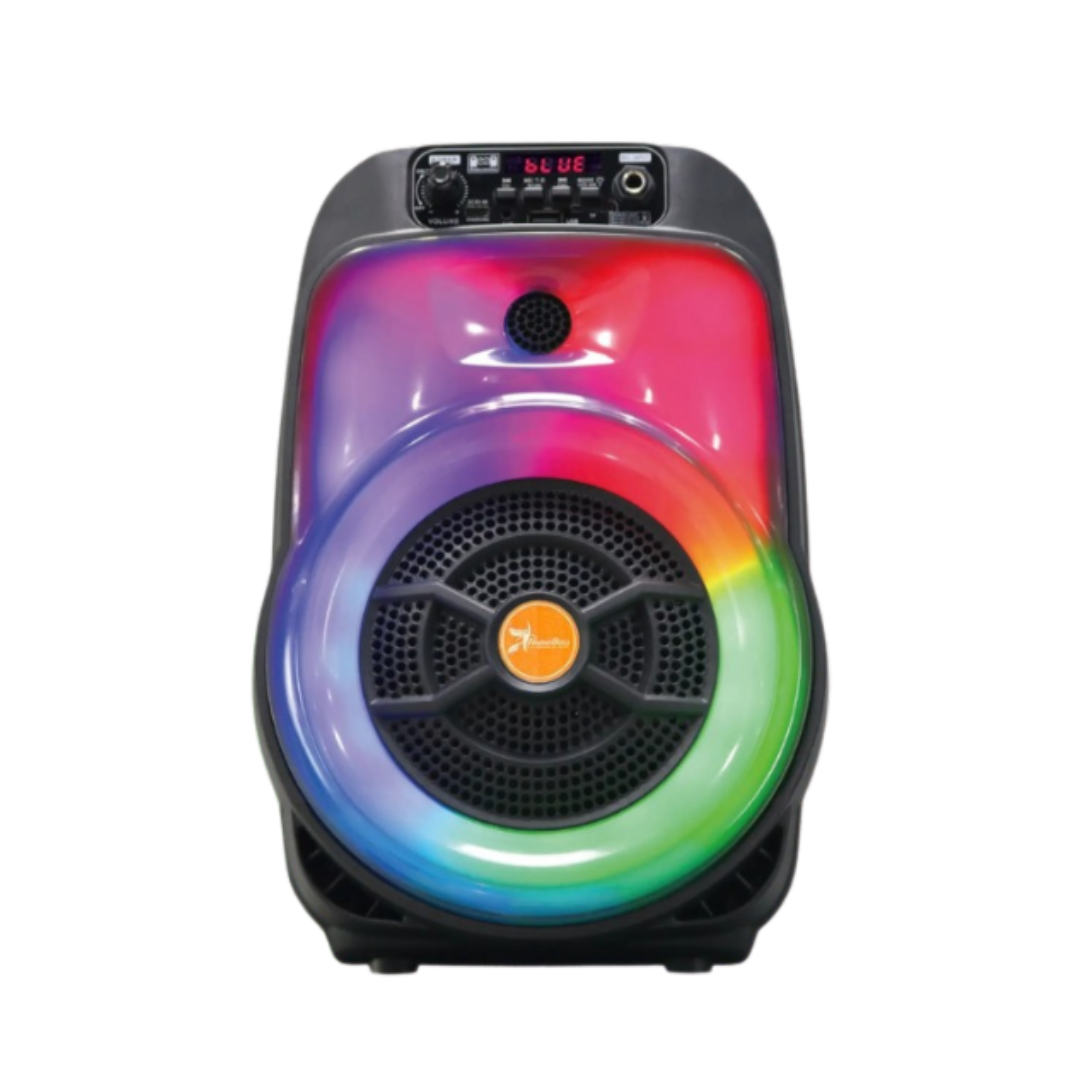 HB-659 6.5" Portable Bluetooth Speaker RGB Lights by Farmacias Savia