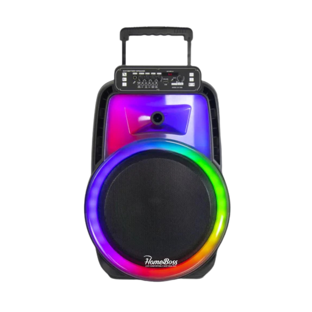 HomeBoss CH-1206 15-Inch Portable Bluetooth Party Speaker by Farmacias Savia