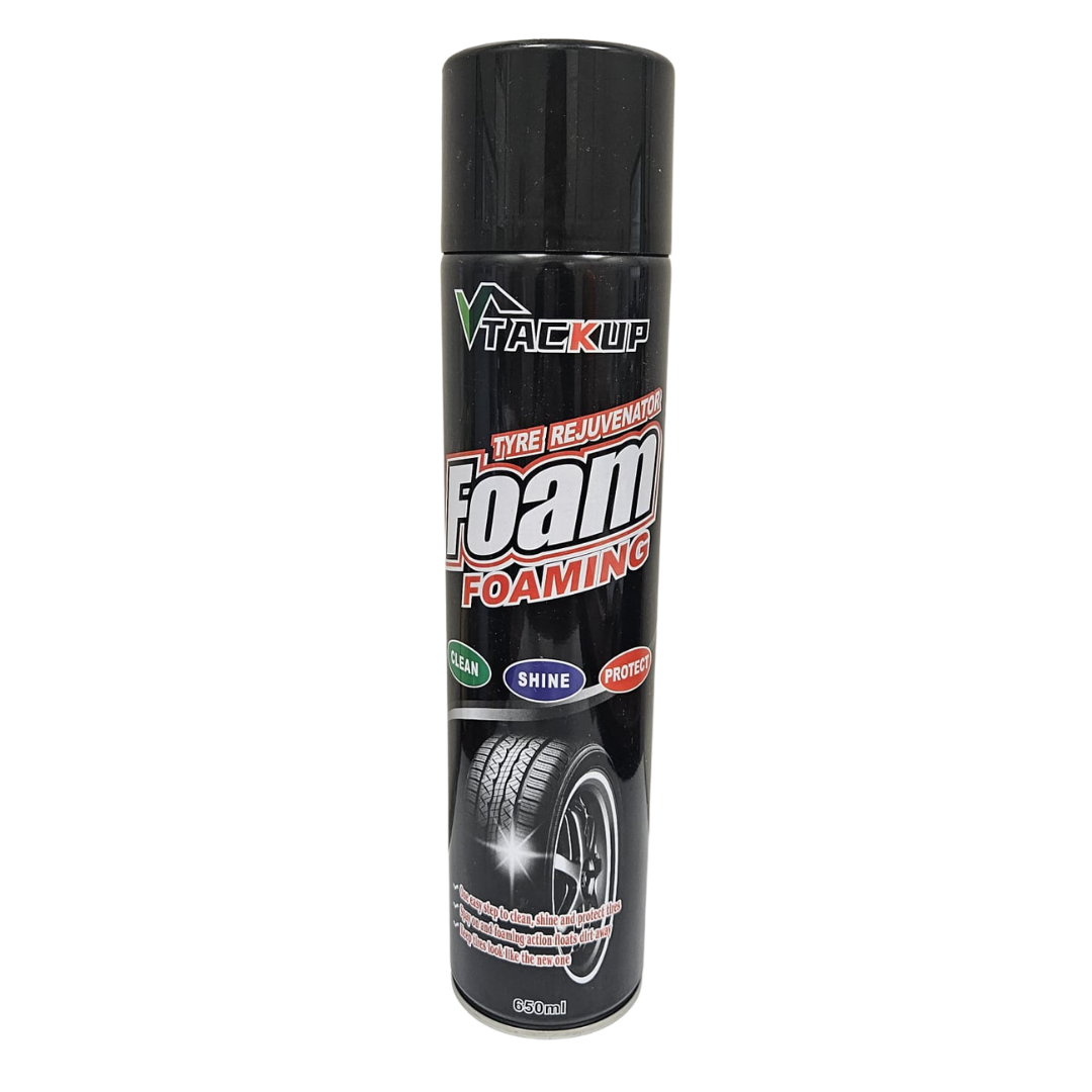 Tack Up Tyre Rejuvenator Foaming Cleaner &amp; Protector (22oz) by Farmacias Savia