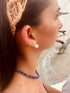 Pure Gemstone + Lapis || Necklace by CanyonLeaf