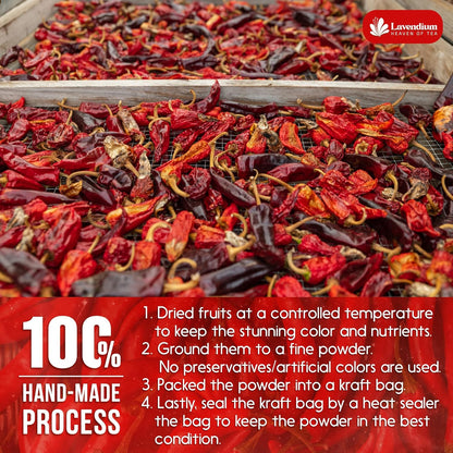 Premium Cayenne Pepper Powder– Pure Ground Red Pepper, Bold and Spicy Flavor by FreshDrinkUS - Natural and Premium Herbal Tea