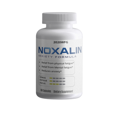 NOXALIN: Stress &amp; Cognitive Support | 60 Capsules – L-Theanine, GABA &amp; B-Complex for Calm Mental Clarity by 2020WFG