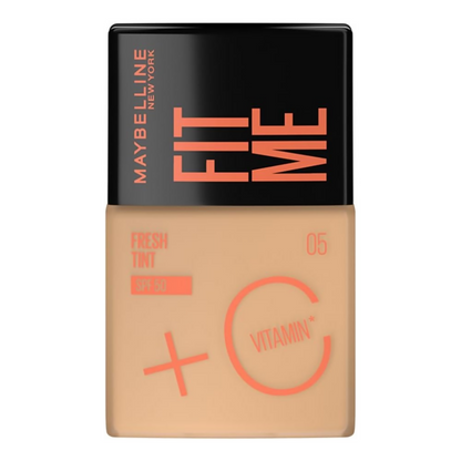 Maybelline New York Fit Me Fit Me Fresh Tint With SPF 50 &amp; Vitamin C Foundation - Shade 05 by Dista