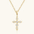 Sparkala™ Cross Pendant Necklace (18k Gold over Fine Sterling Silver) by Sparkala