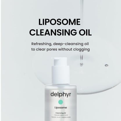 Liposome Daily Cleansing Oil, Gentle Makeup &amp; Blackhead Remover for Sensitive Skin with Centella Asiatica TECA, Korean Skincare for Trouble Care (6.76 Fl. Oz., 200Ml) by Korean Skin Care