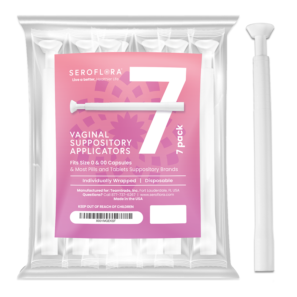 Vaginal Suppository Applicators (7ct) by Seroflora