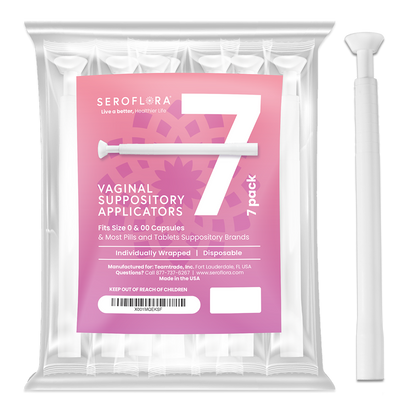 Vaginal Suppository Applicators (7ct) by Seroflora