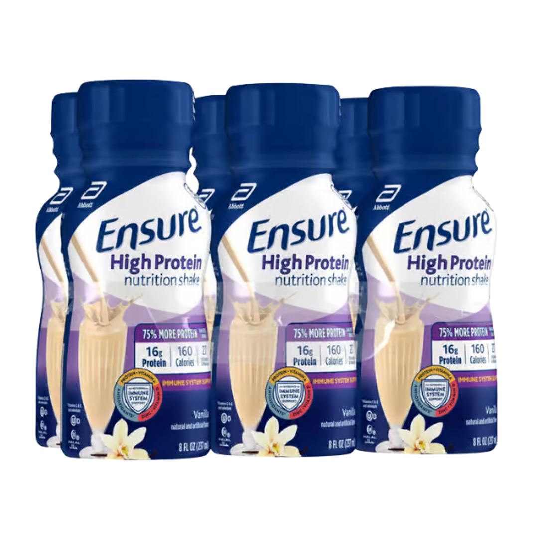 Ensure High Protein Nutrition Shake Vanilla (6 Pack) by Farmacias Savia