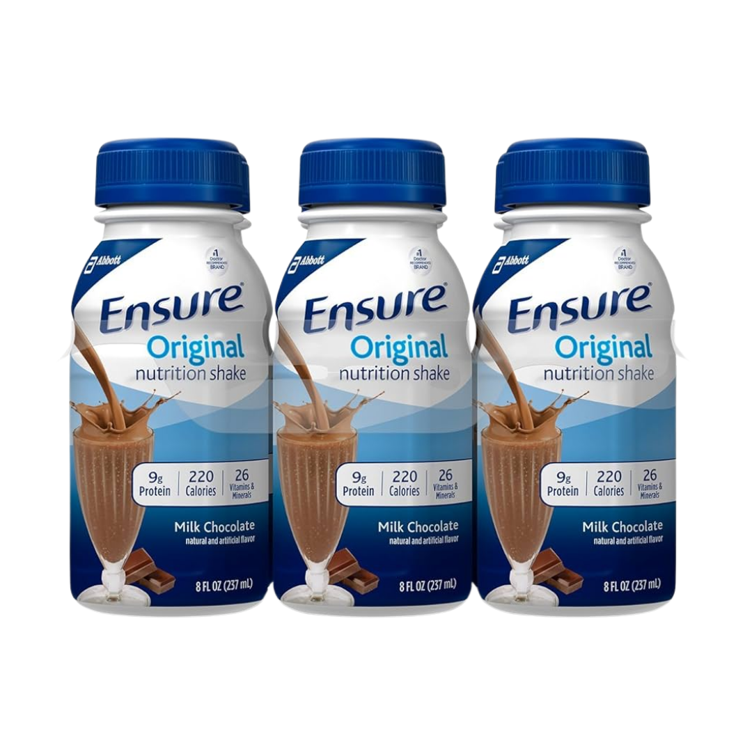Ensure Original Chocolate Nutrition Shake (24 Pack) by Farmacias Savia