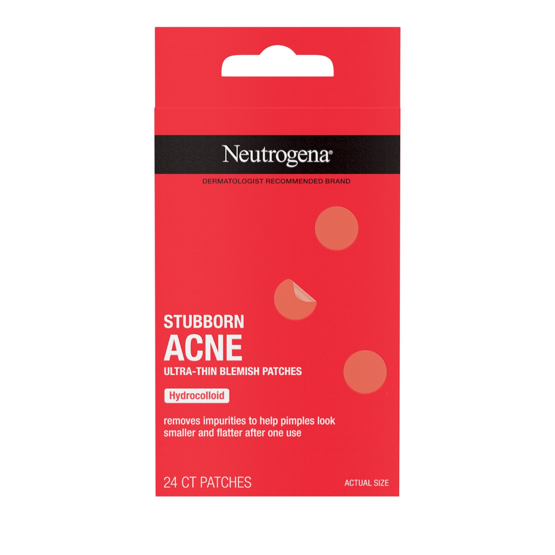 Neutrogena Stubborn Acne Ultra-Thin Hydrocolloid Blemish Patches (36 ct) by Farmacias Savia