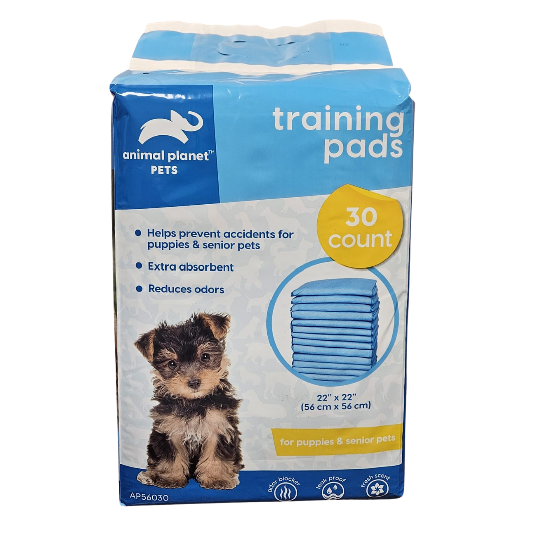 Animal Planet Pets Puppy Training Pads 22x22 (30 count) by Farmacias Savia