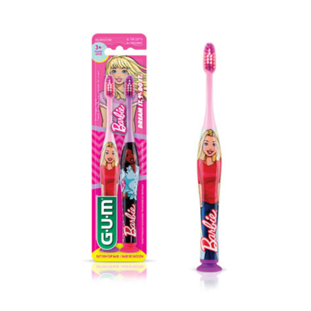 GUM Ultra Soft Toothbrush Barbie Twin Pack by Farmacias Savia