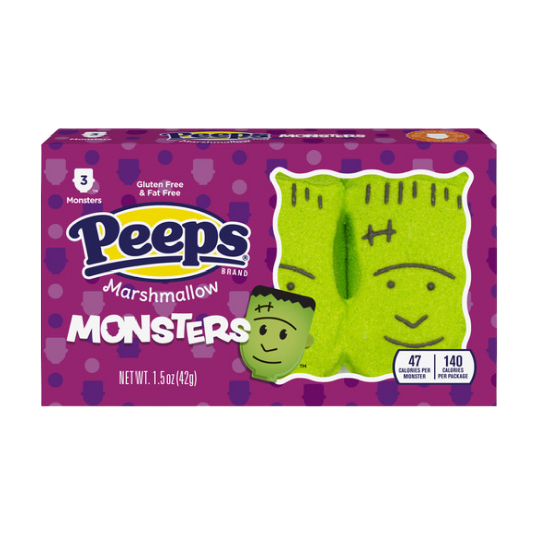 Peeps Monsters Marshmallow Treats 3ct (1.5oz) by Farmacias Savia