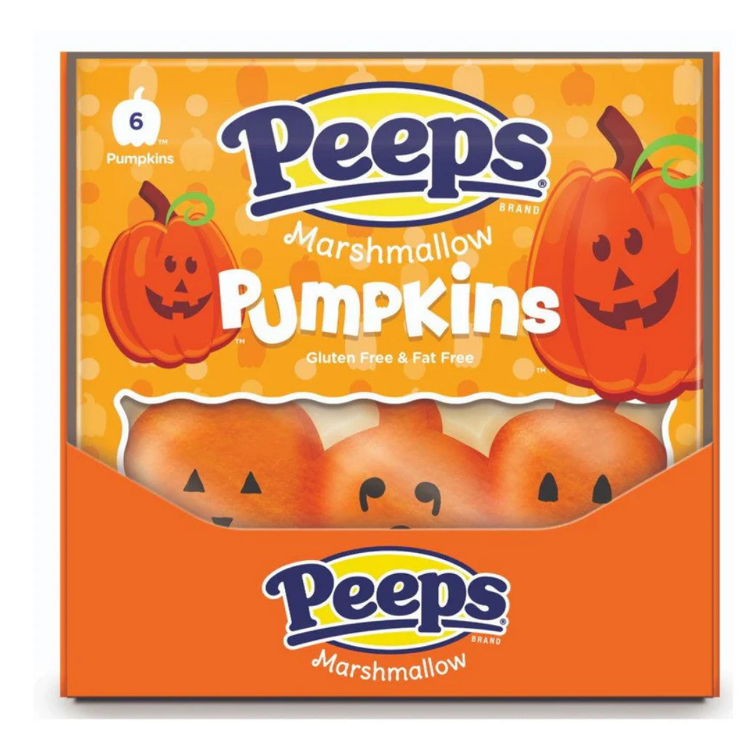 Peeps Pumpkins Marshmallow Treats 6ct (3oz) by Farmacias Savia