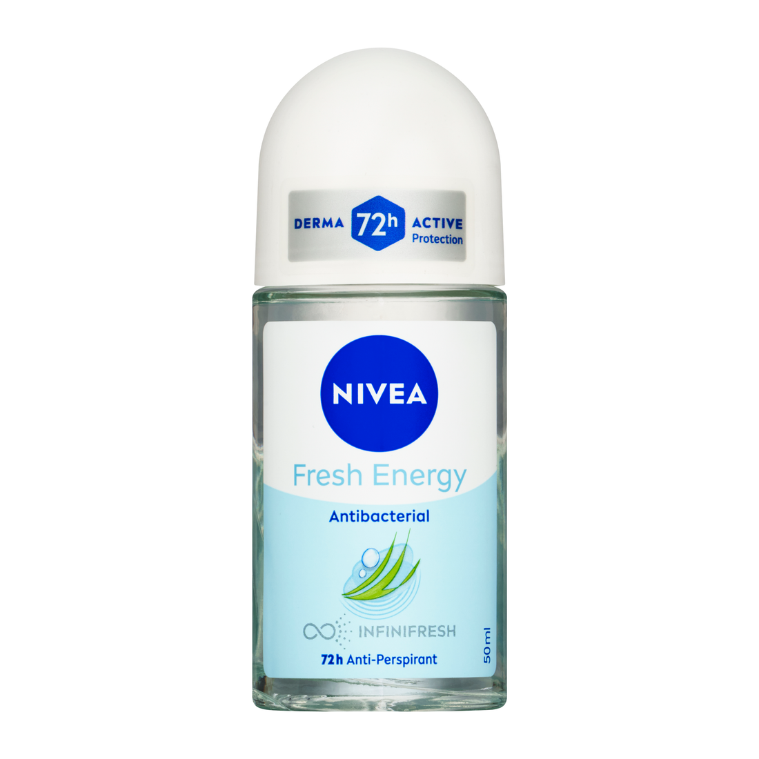 NIVEA Fresh Energy 72h Anti-Perspirant Roll-On 50ml – Antibacterial &amp; Lemongrass Extract by Pasteur Pharmacy