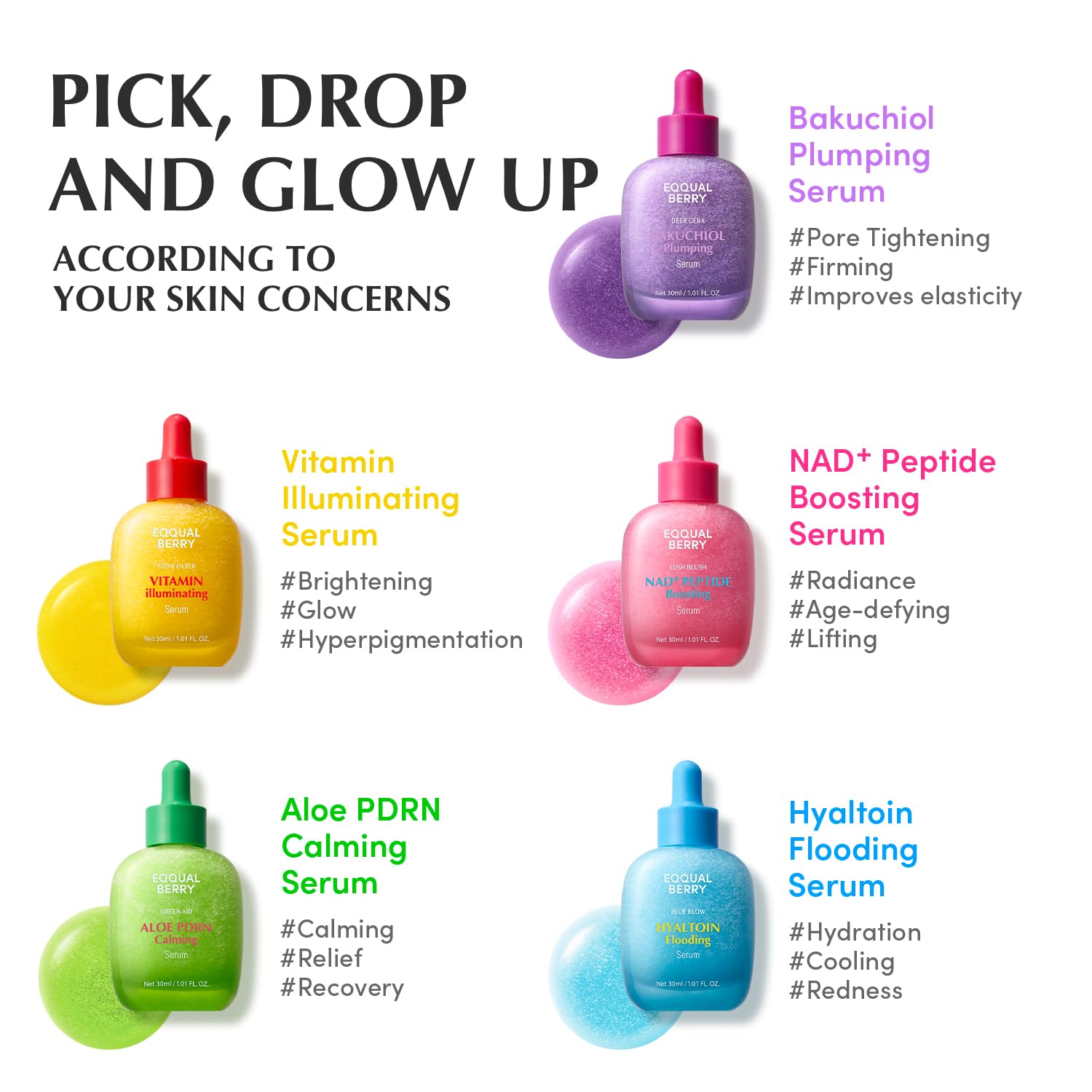 EQQUALBERRY Deep Cera Bakuchiol Plumping Serum by AsiaBeautyMall