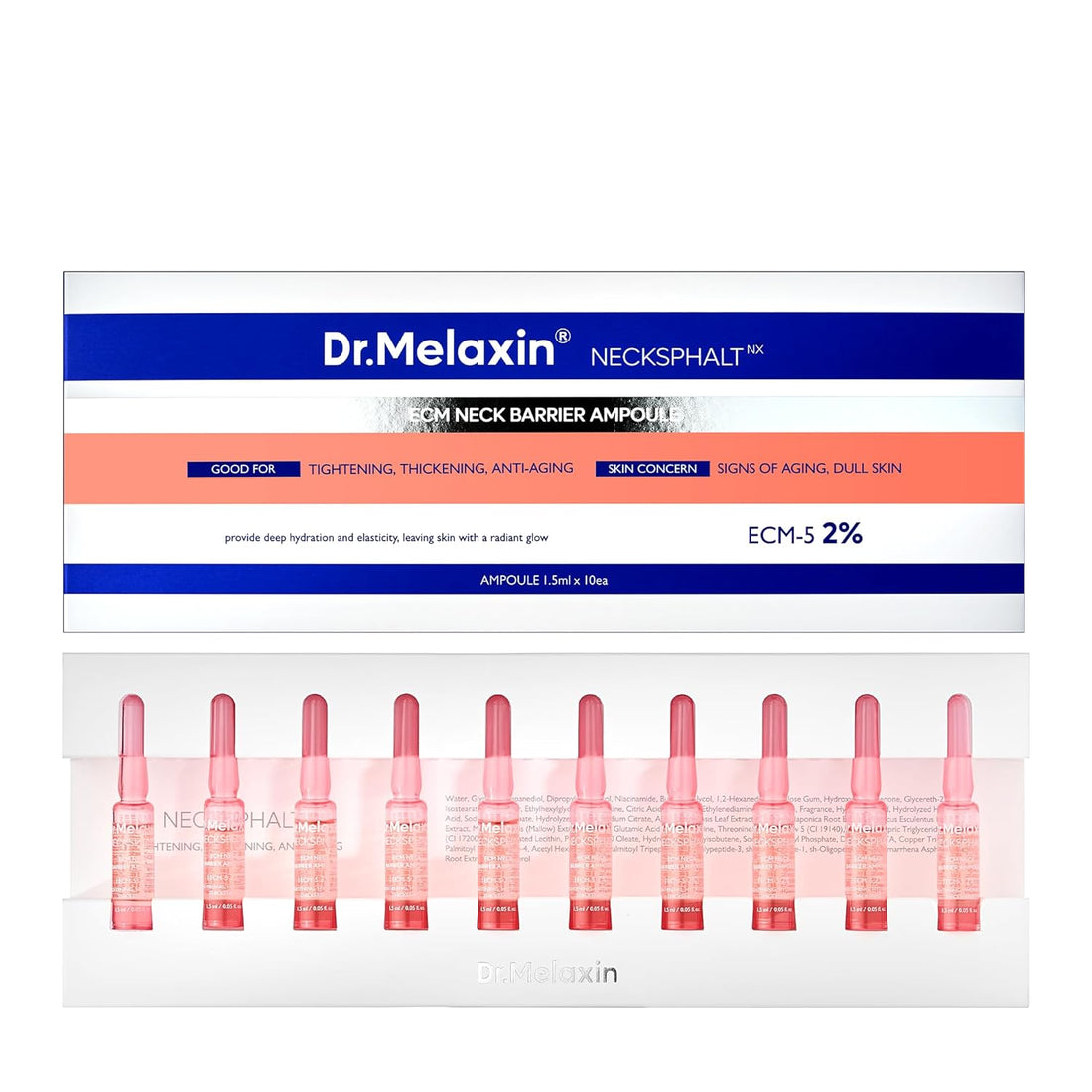 Dr. Melaxin Necksphalt ECM Neck Barrier Ampoule by AsiaBeautyMall