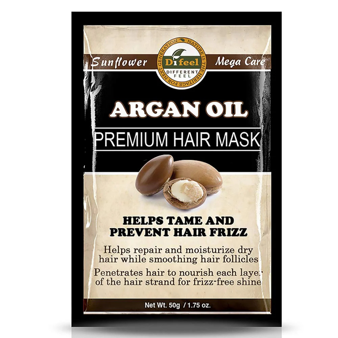 Difeel Argan Oil Premium Hair Mask (1.75oz) by Farmacias Savia