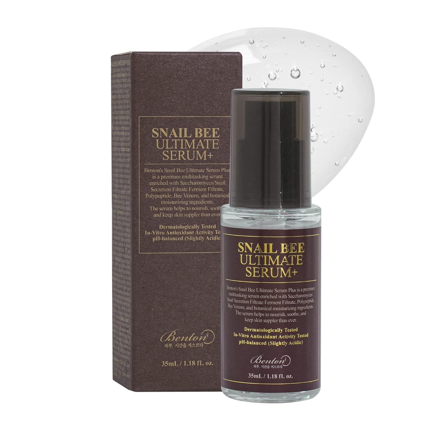 Benton Snail Bee Ultimate Serum Plus by AsiaBeautyMall
