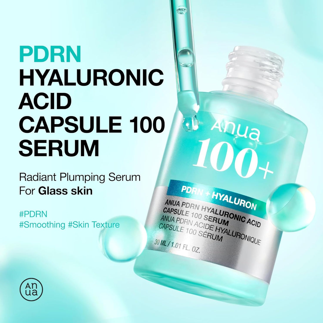 ANUA PDRN Hyaluronic Acid Capsule 100 Serum by AsiaBeautyMall