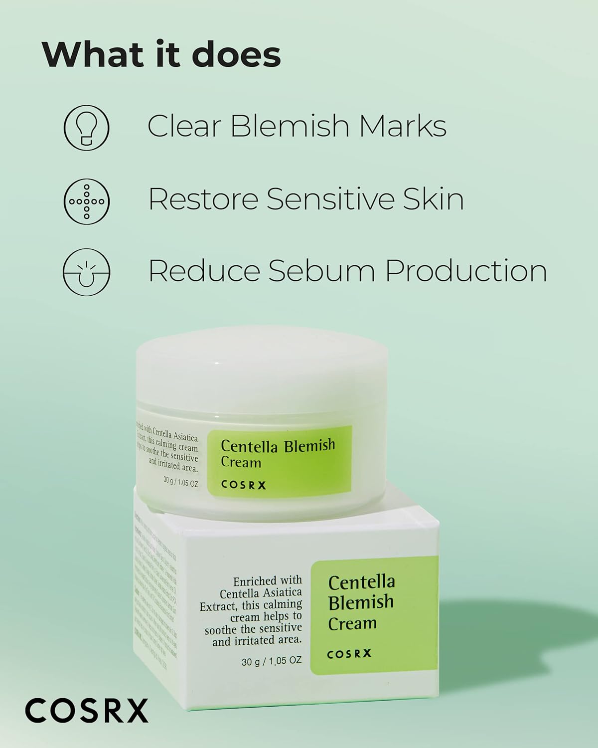 Cosrx Centella Blemish Cream by AsiaBeautyMall