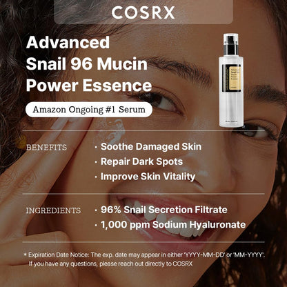 Cosrx Advanced Snail 96 Mucin Power Essence by AsiaBeautyMall