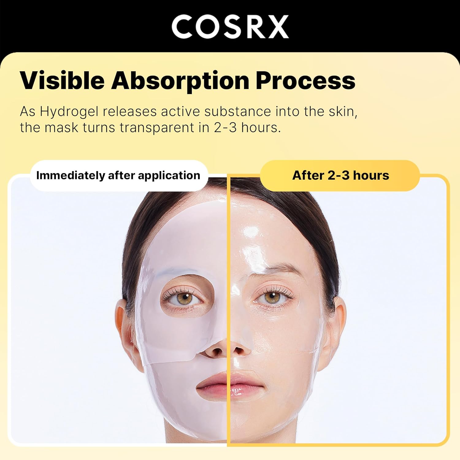 Cosrx Advanced Snail Mucin Glass Glow Hydrogel Mask by AsiaBeautyMall