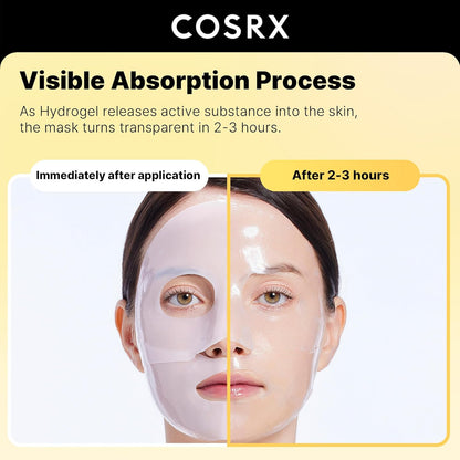 Cosrx Advanced Snail Mucin Glass Glow Hydrogel Mask by AsiaBeautyMall