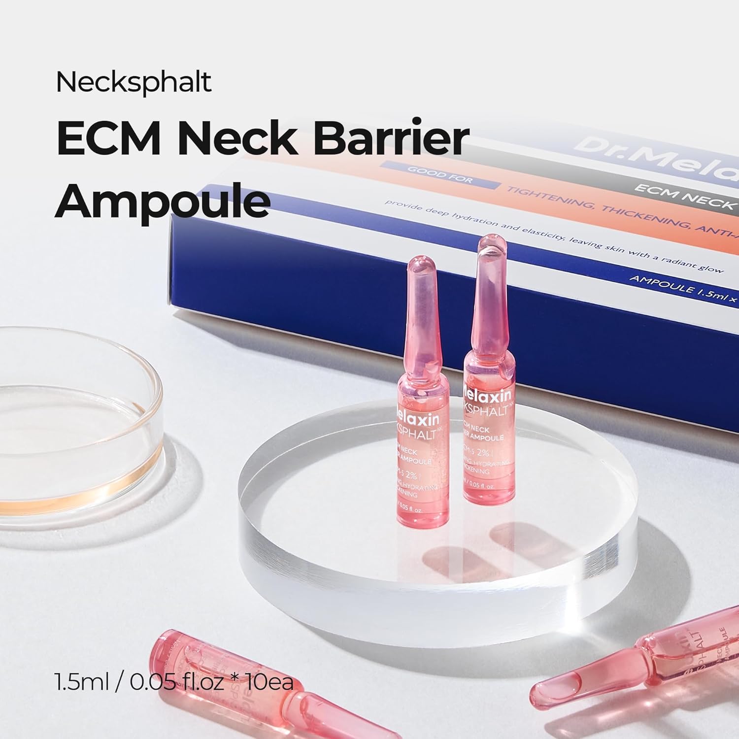 Dr. Melaxin Necksphalt ECM Neck Barrier Ampoule by AsiaBeautyMall