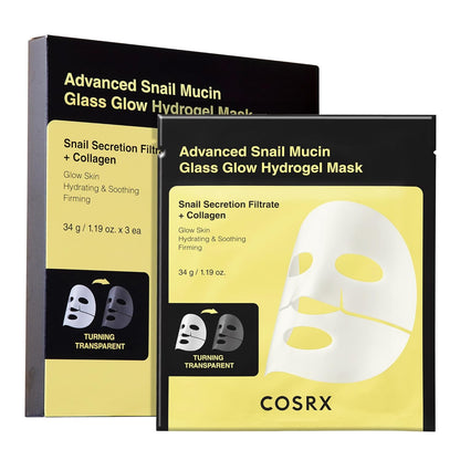 Cosrx Advanced Snail Mucin Glass Glow Hydrogel Mask by AsiaBeautyMall