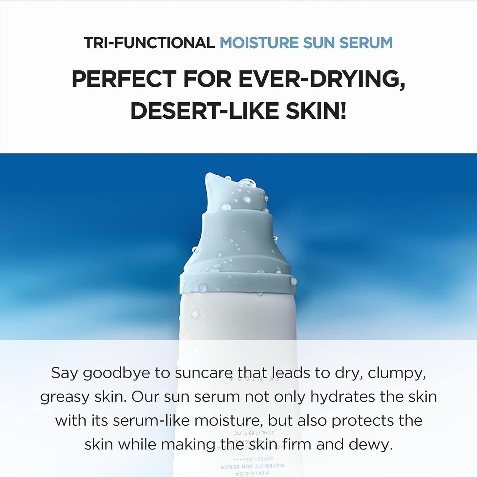 SKIN1004 Madagascar Centella Hyalu-Cica Water-Fit Sun Serum SPF50+ PA++++ by AsiaBeautyMall